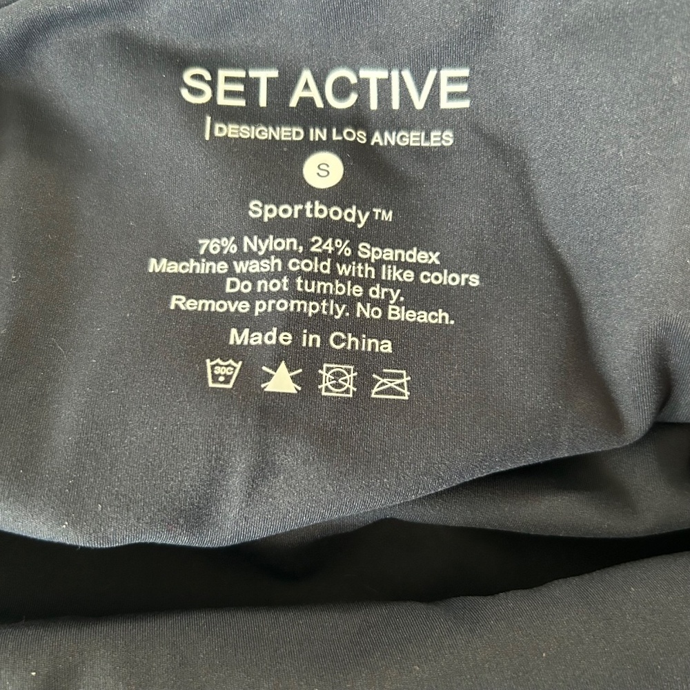 SET active Sportbody Size Small Dark Blue - Picture 7 of 9